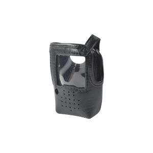 Funda Reforzada de Piel con Resistentes Correas y Fácil Acceso para Radios IC-F52/62.