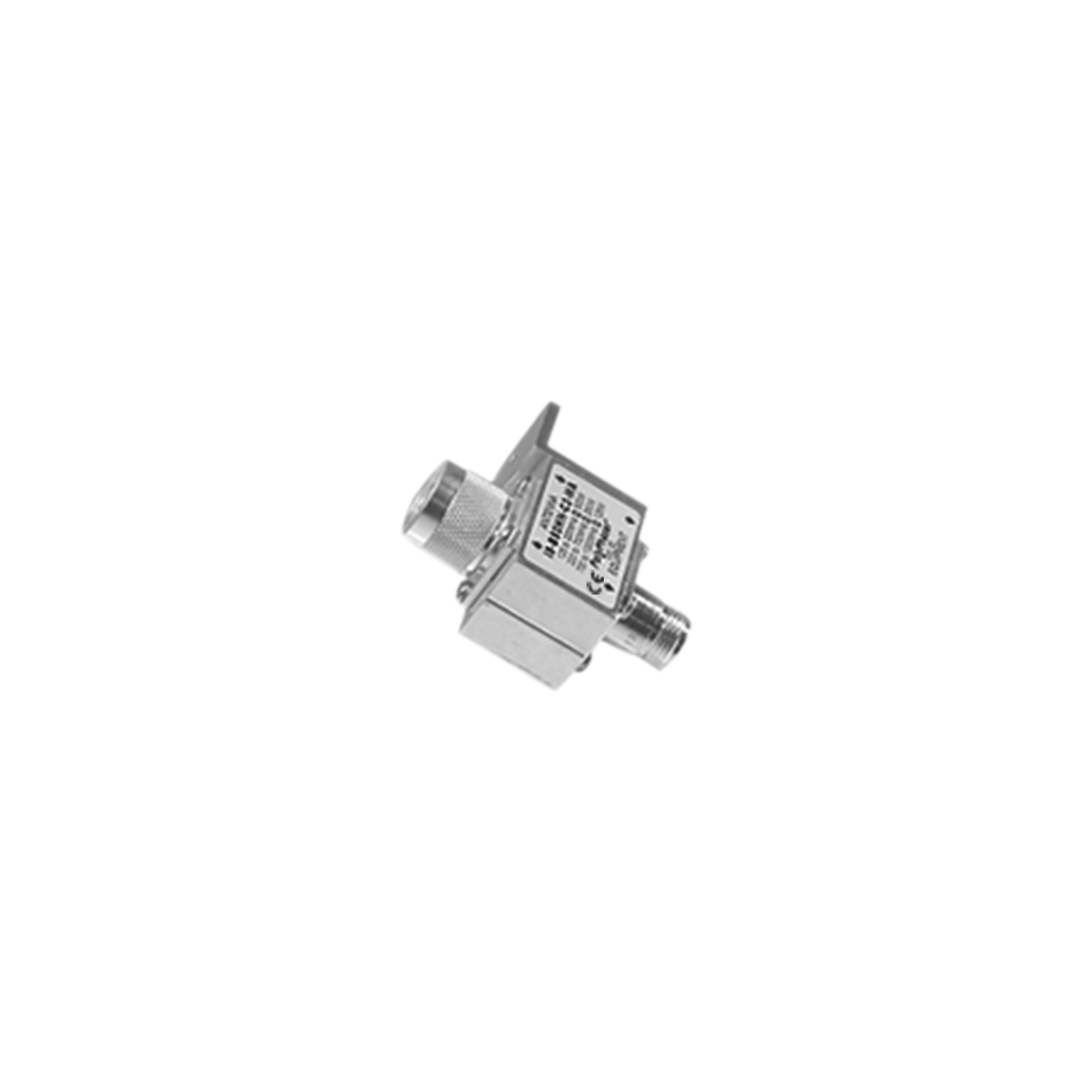 Protector Coaxial Contra Descargas Eléctricas de 125 a 1000 MHz Con Conector N Macho a la Antena