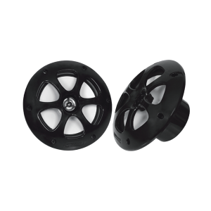 Par de altavoces fabricado en grado marinos en color negro de 6.5" de 100 W de entrada máxima