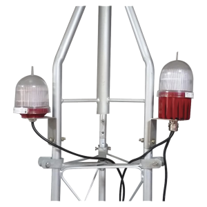 Lámpara de Obstrucción Doble tipo L-810 (Certificada). Voltaje de operación: 110 Vca.