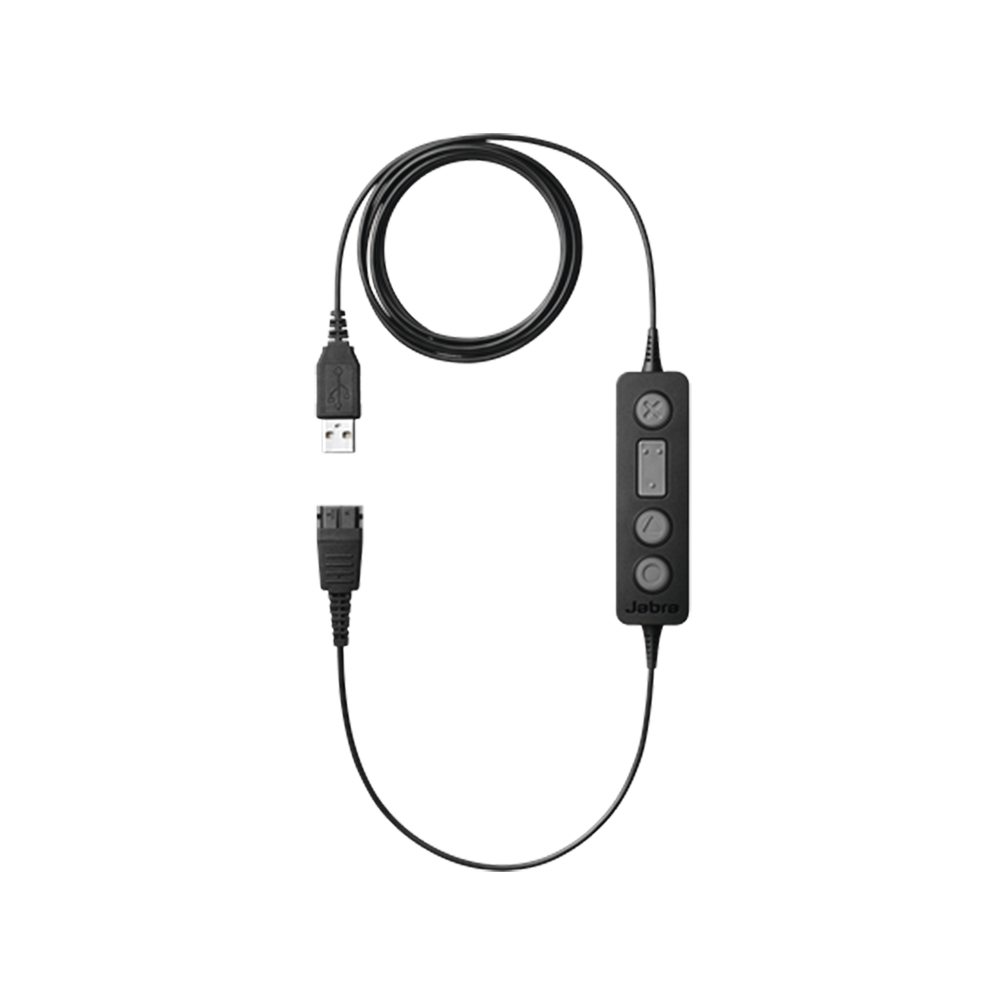 Jabra Link 260 adaptador con control USB a QD (260-09)