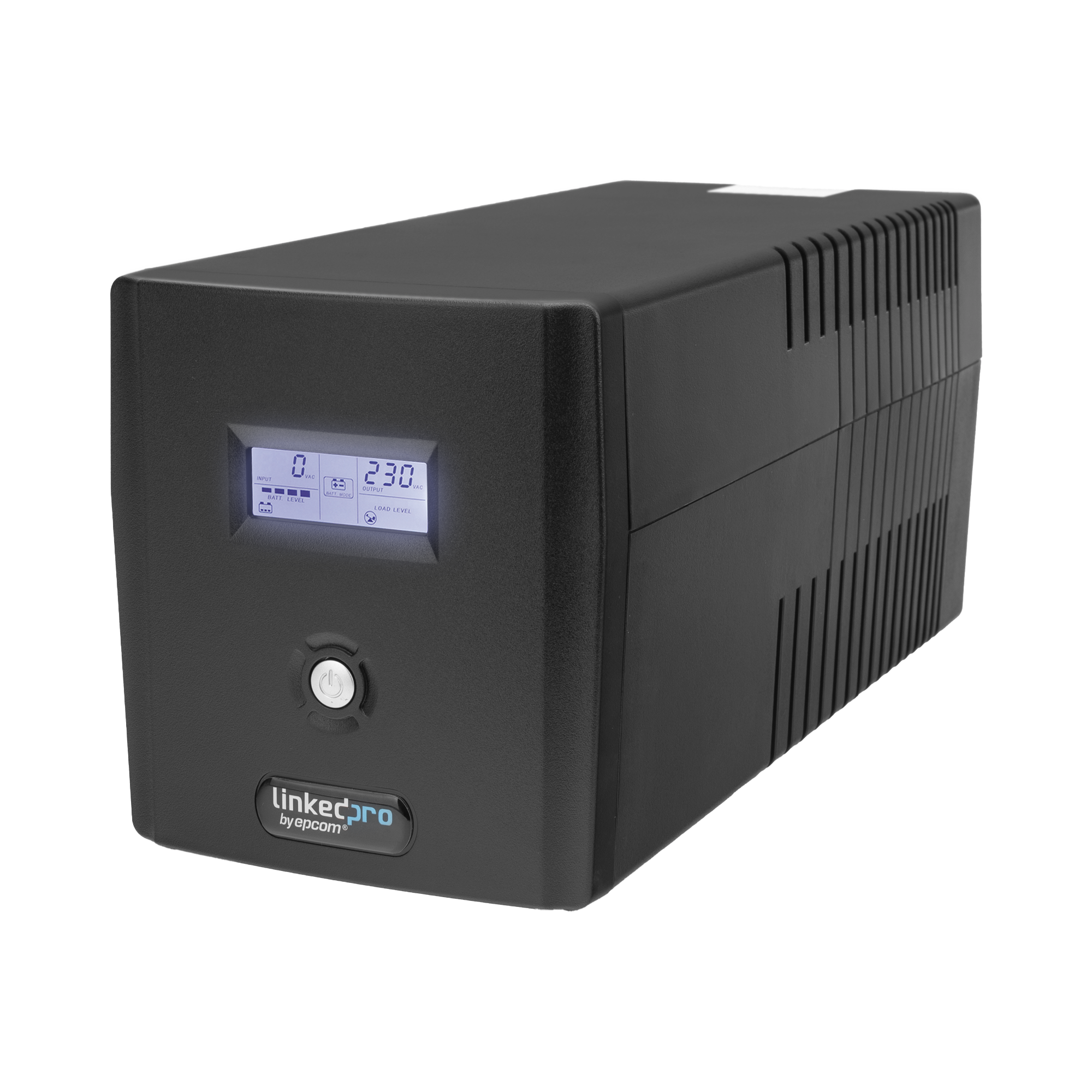 UPS 1200VA/720W Pantalla LCD / Línea Interactiva 120Vca / 6 tomas 5-15R (4 Respaldadas) / Regulación de Voltaje / Protección RJ45