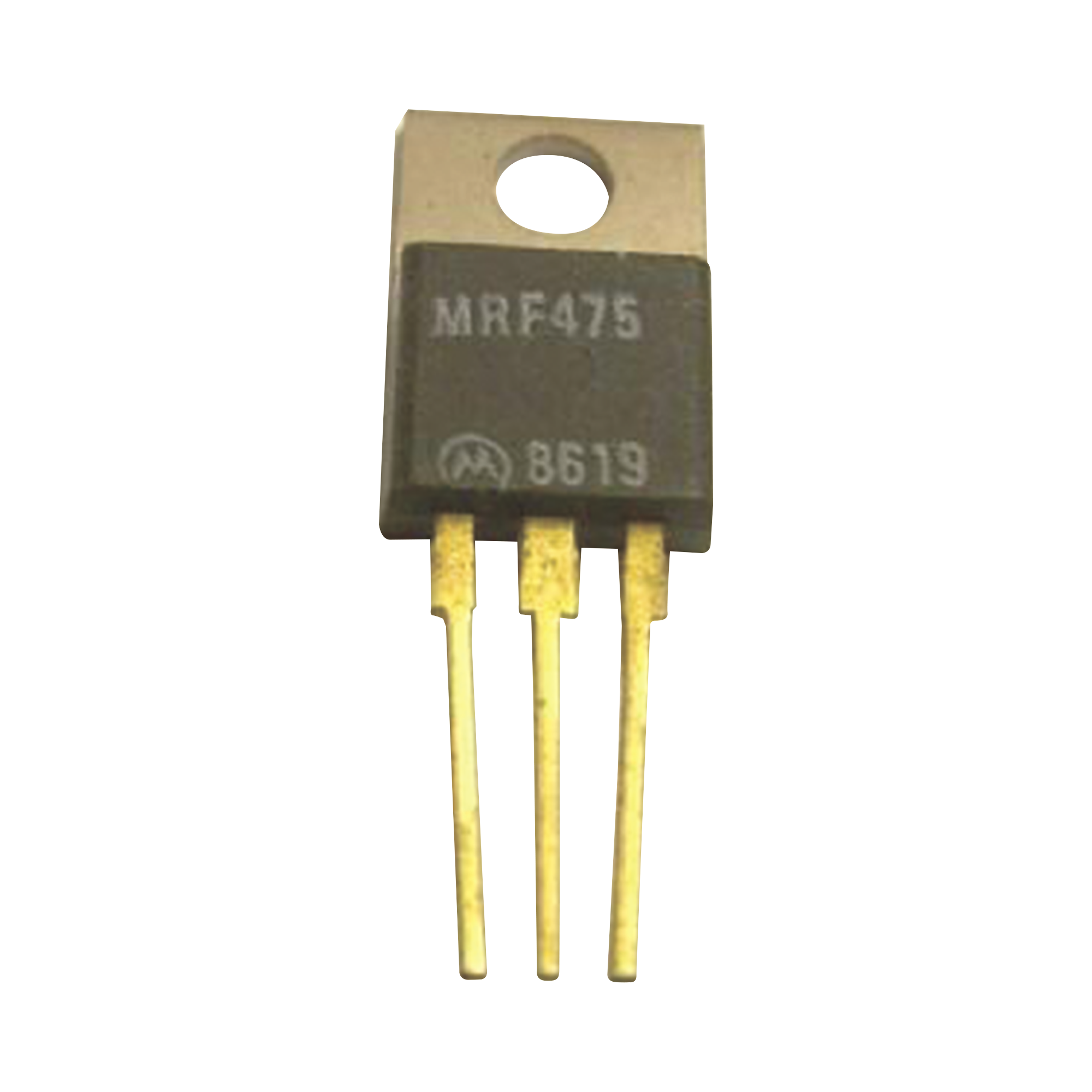 Transistor NPN de Potencia RF, Silicio de 30 MHz, 13.6 Vcc, 4.0 Amp. 10 Watt, TO-220AB.