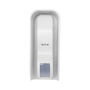 Sensor de Movimiento Tipo Cortina / 100 % Exterior / Alimentado por baterias / Doble tecnologia MW & PIR / Compatible con cualquier panel de alarma