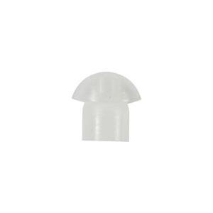 TAPON D/PLASTICO TRANSP.P/MICROFONO (100 PZAS)