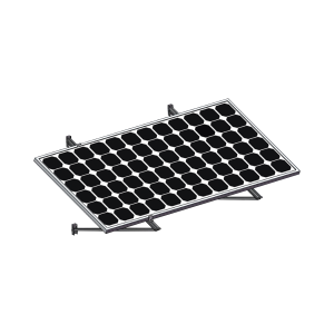 Montaje Para Módulos Solares En Muro Con Espesor De 35-40mm, Riel 1400mm