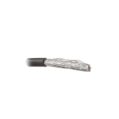Cable con blindaje de cinta de poliester aluminizado y 40% de malla de aluminio 95%, aislante de polietileno espumado. Bobina de 500 Metros / Intemperie