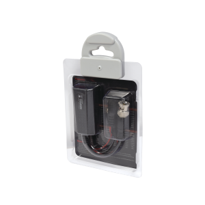 Paquete de 100 Tags RF Para Empaques Tipo Blíster, Color Gris Claro