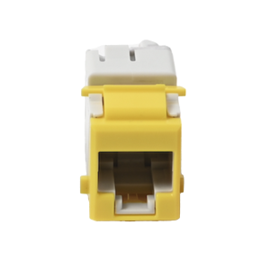 Jack UltraMAX Cat6A, UTP, Tipo Keystone, Color Amarillo, Punch Down