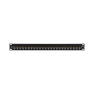 Patch Panel UltraMAX. UTP, Precargado con Jacks Cat6, 24 Puertos, Plano, 1U