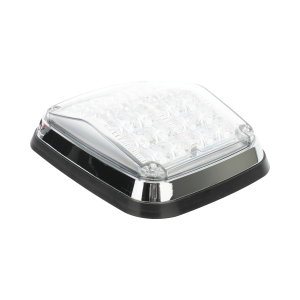 Luz de advertencia de 8 X 6", Color Claro, SAE, IP67, Ideal para Ambulancias