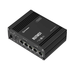 Router Industrial 5G LTE con 2 Ranuras SIM/ 5 Puertos Gigabit/ Wi-Fi con Doble Banda/ Soporta VPN Servidor-Cliente/ Compatible con RMS