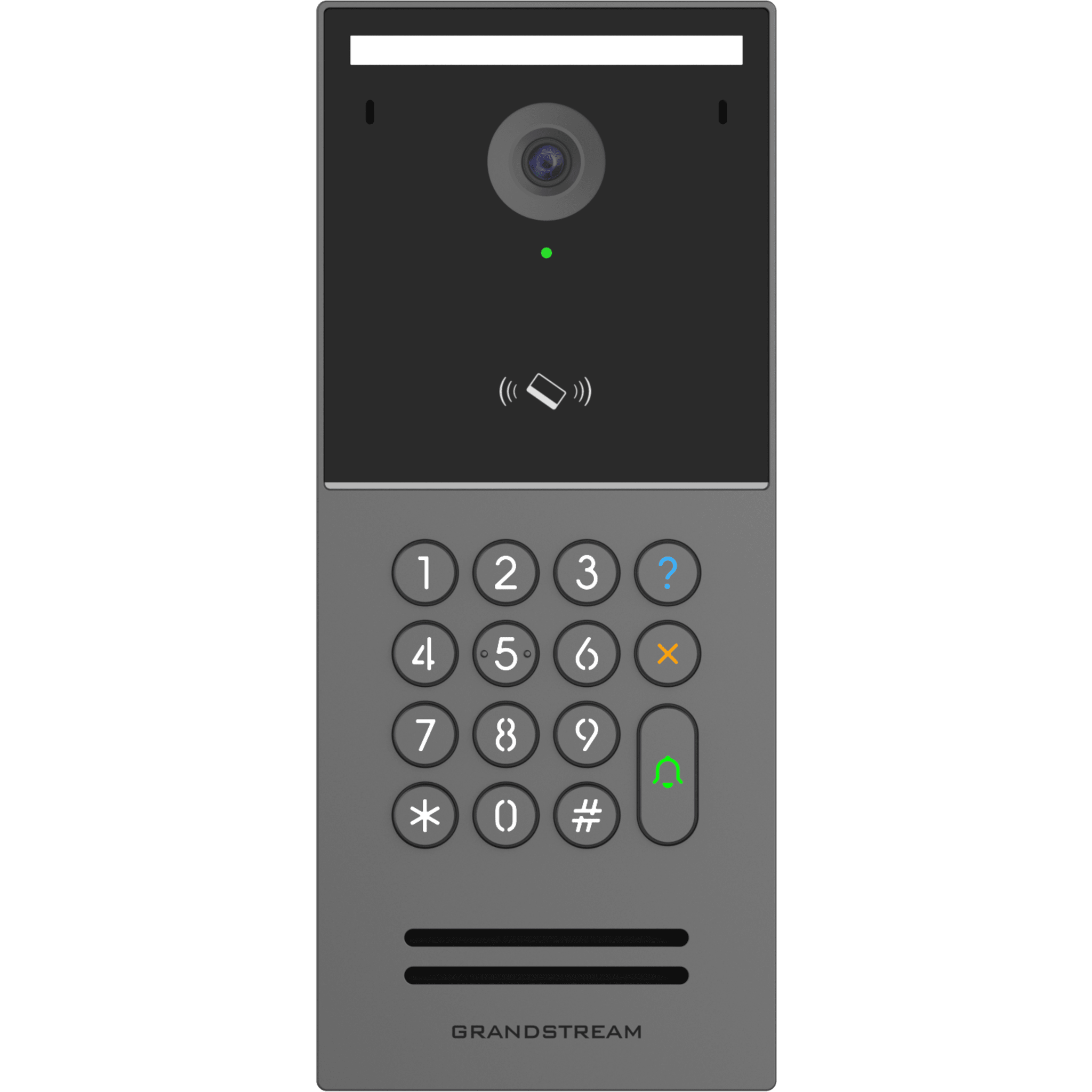 Videoportero IP Inteligente GDS3725 / 2K Ultra HD 1080p / Ángulo 127° / IA ISP con Análisis de Comportamiento / Lector RFID IC-ID NFC / Múltiples Métodos de Apertura / PoE Integrado / Protección IP66 IK10 / Interoper