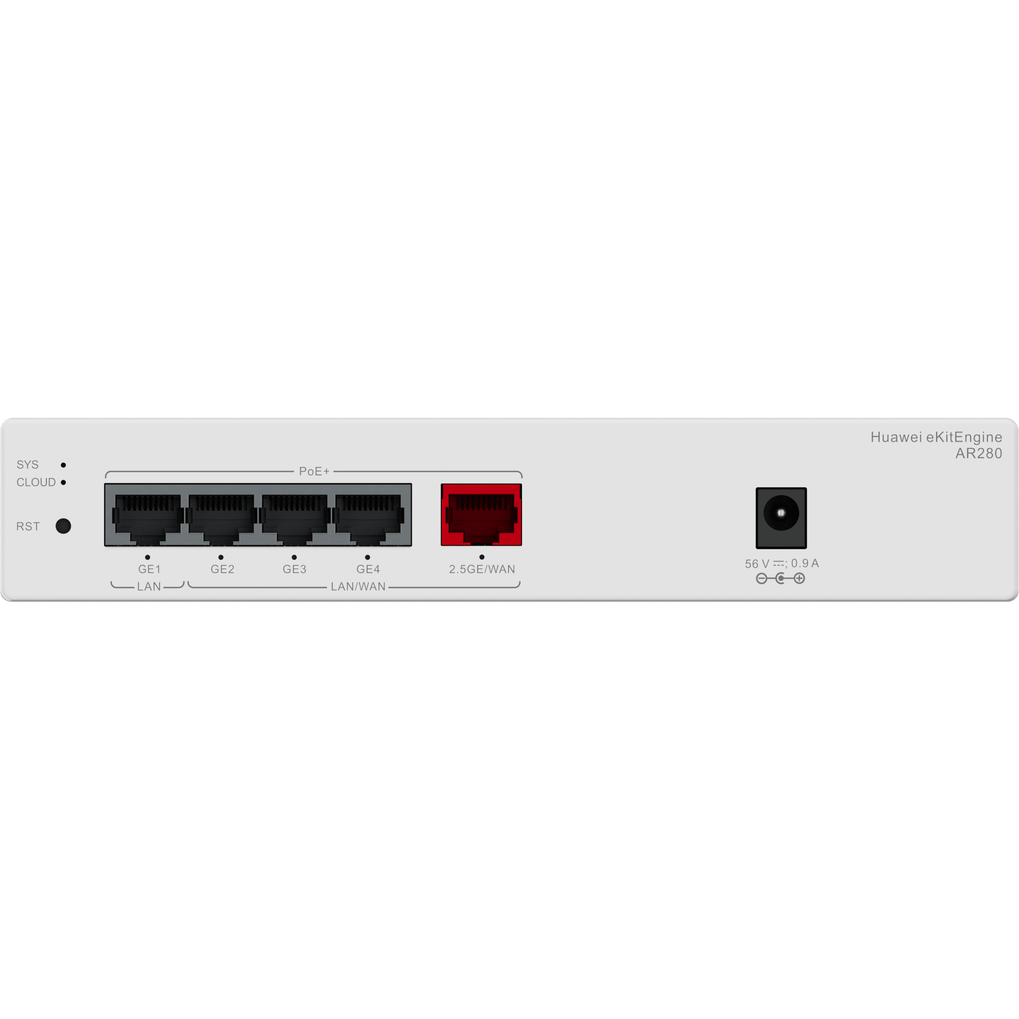 Router eKit VPN Multi-servicio de nivel empresarial / Controladora para 16 APs / 5 Puertos PoE+ (1 WAN 2.5 Gbps + 1 LAN Gigabit + 3 LAN/WAN gigabit) / Presupuesto PoE 41W / Gestión en la nube / Libre de licenciamiento
