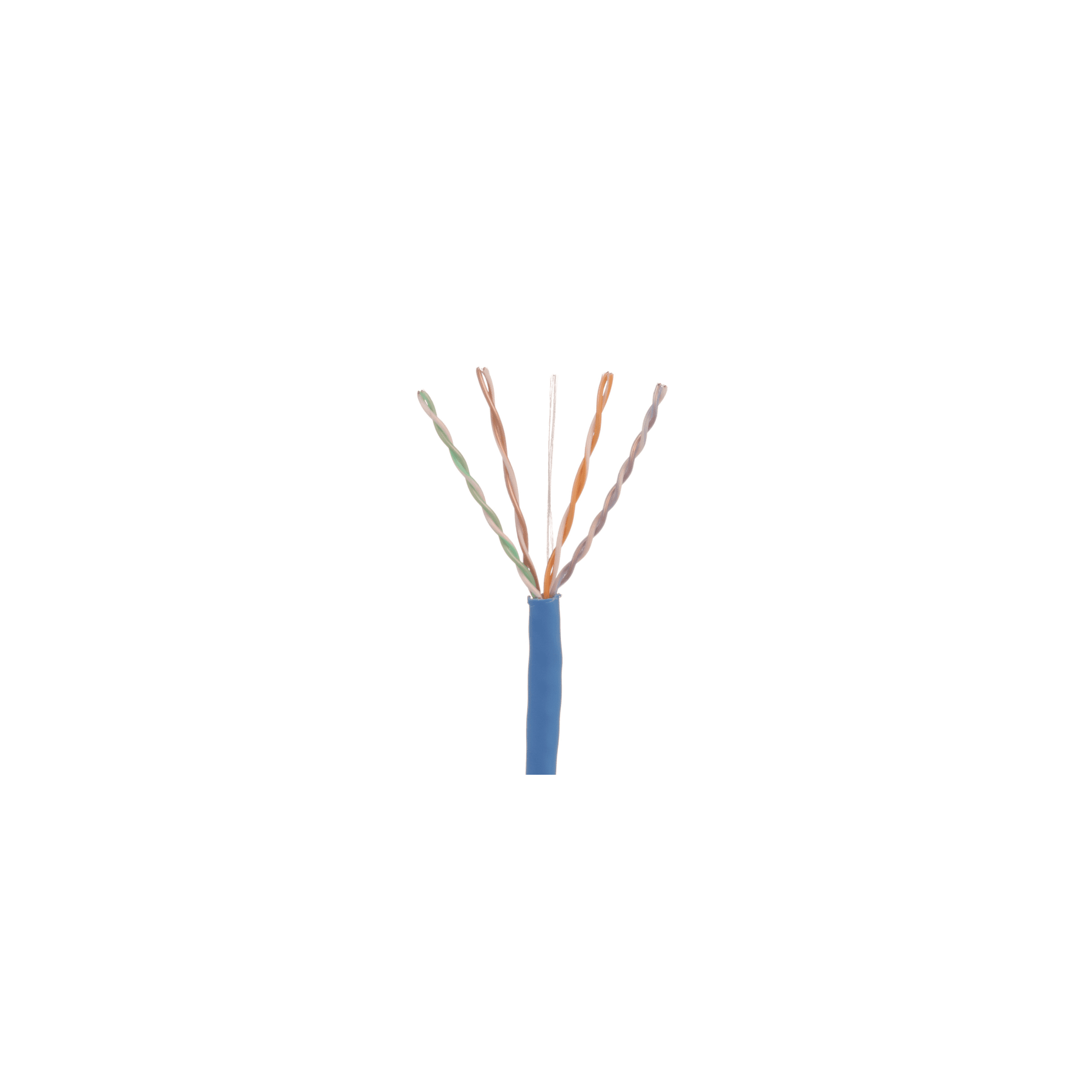Bobina de Cable UTP 305 m. de Cobre, TX6000™ PanNet, Azul, Categoría 6 (24 AWG), CMP (Plenum), de 4 pares