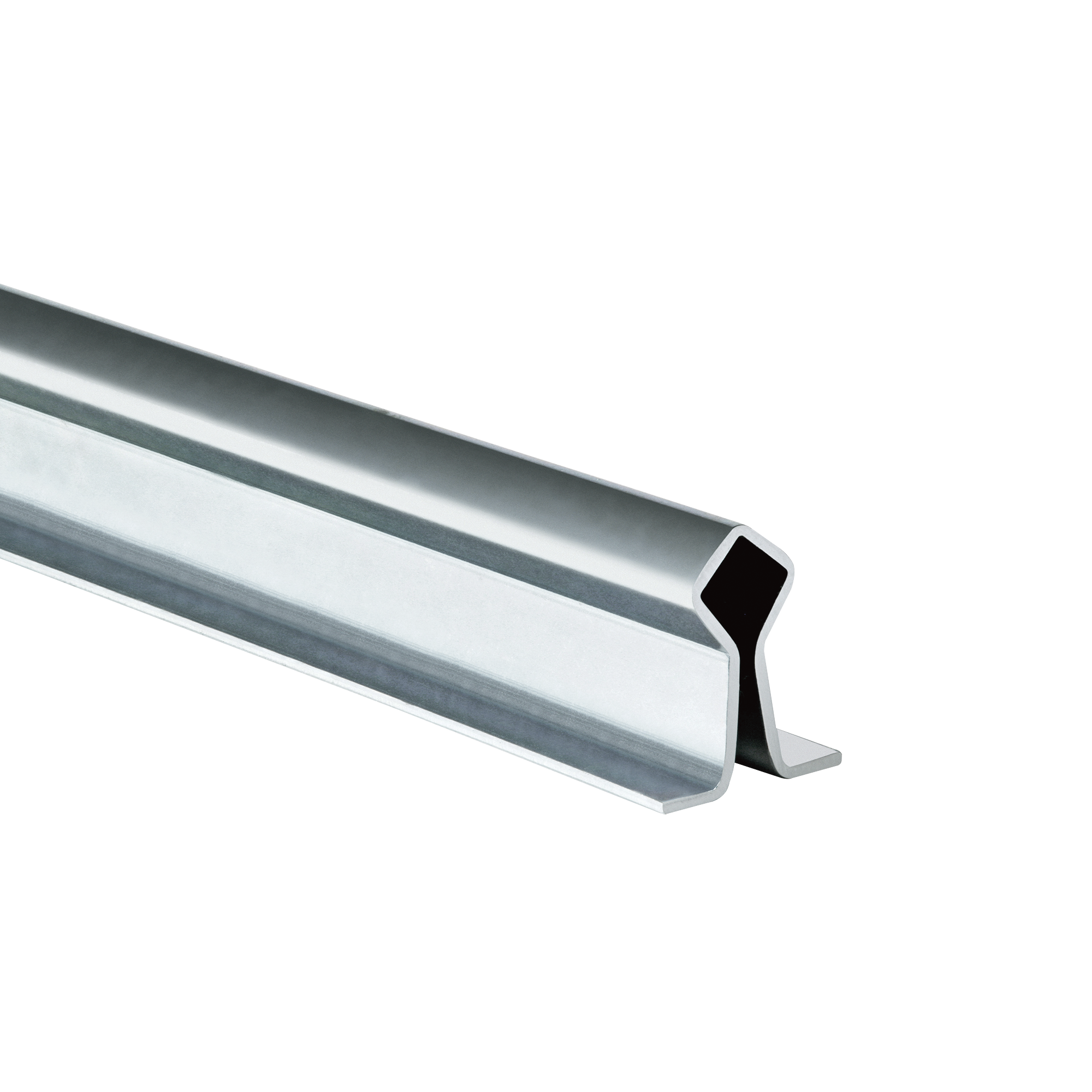 Guia de Piso Para Ruedas Tipo V / Longitud Total de 3 Metros / Para Fijar de Manera Empotrada