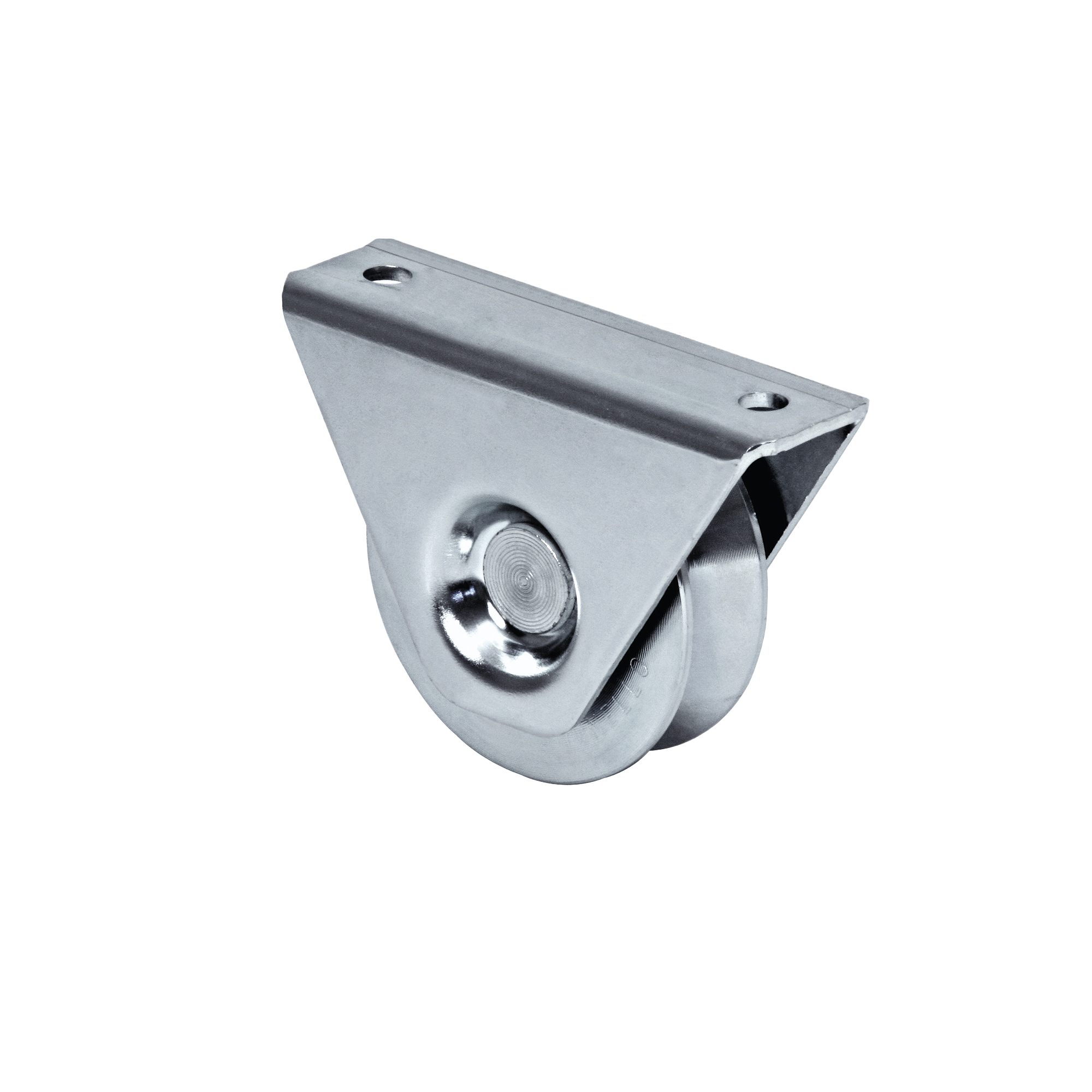 (325V-80) Rueda de 8 cm / Con Capacidad Para Puertas de Hasta 200 Kg / Para Montaje en Superficie / Canal Tipo "V"