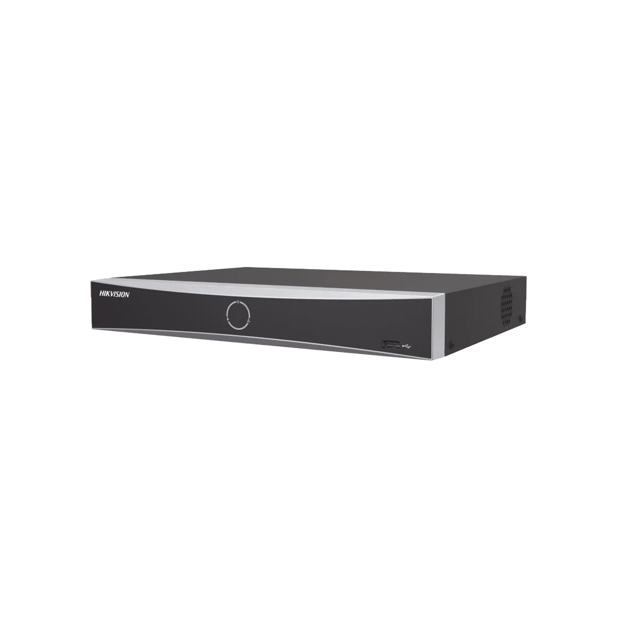 NVR 12 Megapixel (4K) / 16 canales IP / AcuSense (Evita Falsas Alarmas) / Reconocimiento Facial / 1 Bahía de Disco Duro / HDMI en 4K / Sin Puertos PoE+