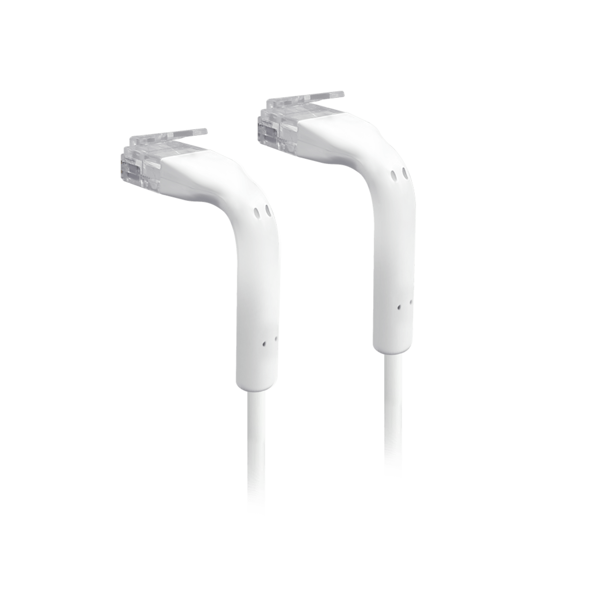 UniFi Patch Cable Cat6 Ultradelgado GbE con Botas Flexibles, Color Blanco, 0.1 m