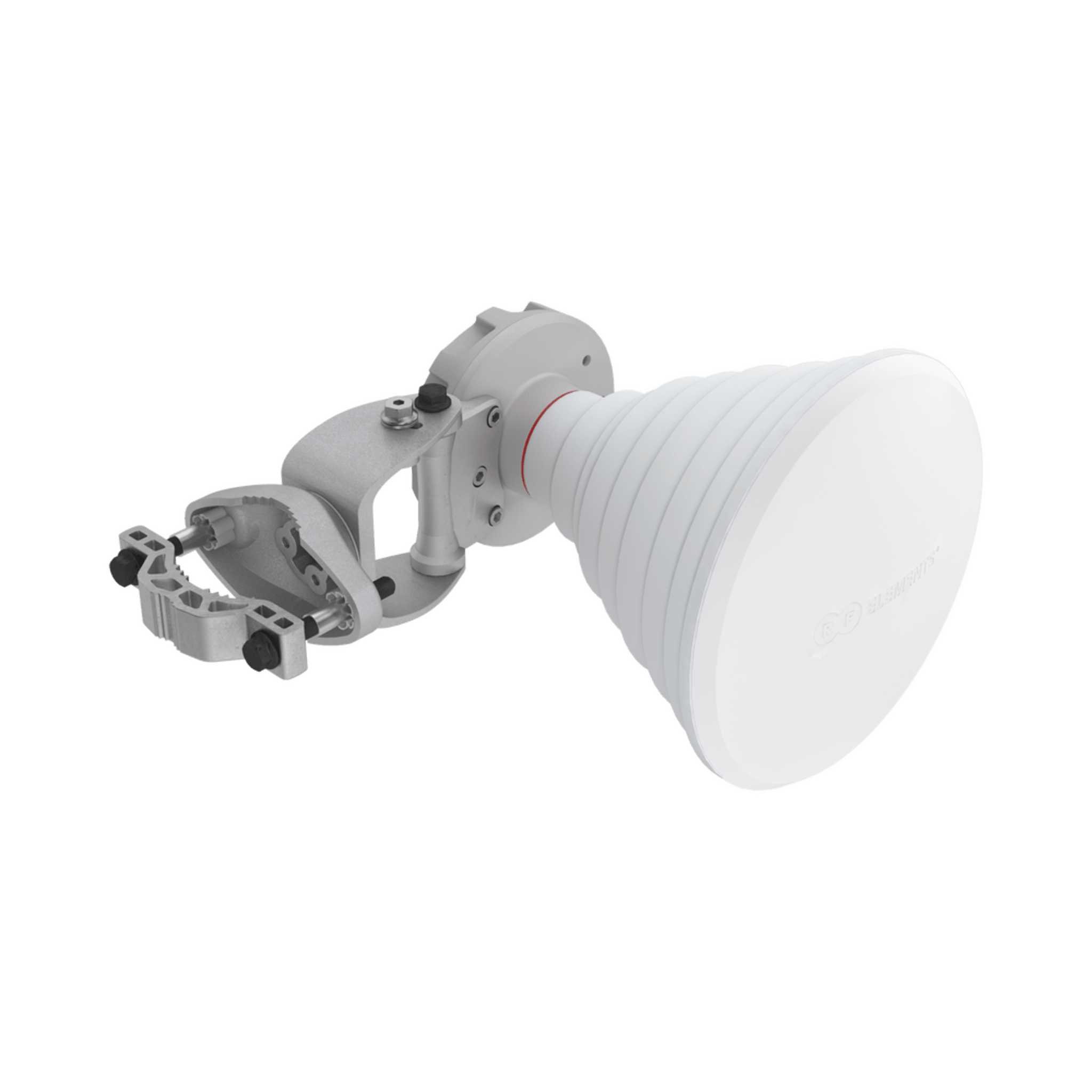 Antena Symmetrical Horn 30° / 4ta Generación / Rango de Frecuencia 5100 - 6775 MHz / Ganancia 18 dBi / IP55 / Montaje en Poste 20-55 mm / Resistencia al Viento 160 km/h