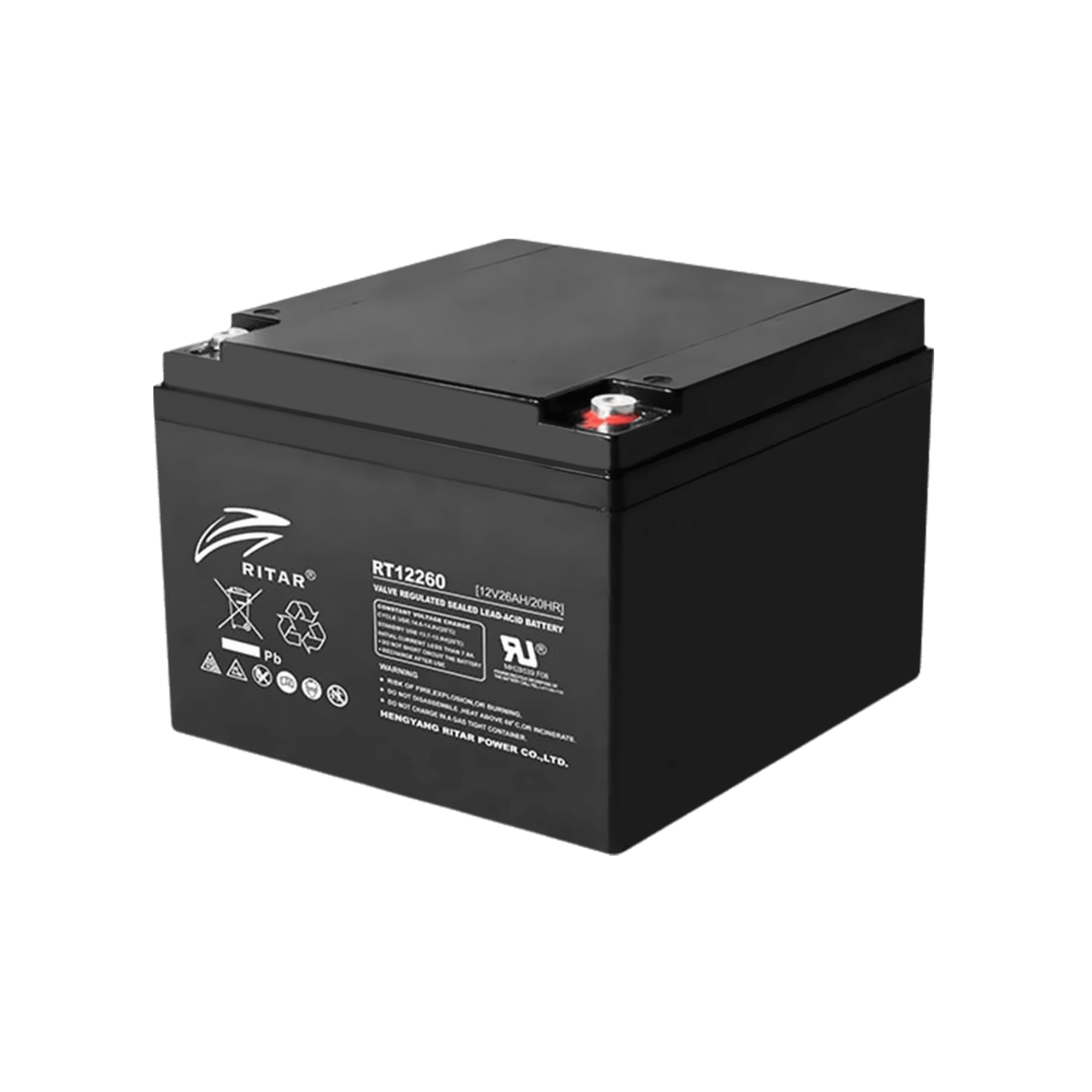 Batería 12Vcc 26Ah para UPS Trifásico Cyberpower