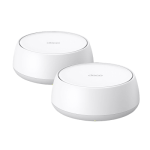 Router Inalámbrico MESH Interior para Hogar / Doble Banda Wi-Fi 7 BE5000 Mbps / 2 Puerto 2.5 Gigabit WAN/LAN / 4 Antenas Internas / Operación Multi-Link MLO / Administración Mediante la App Deco (iOS, Android) / HomeShield