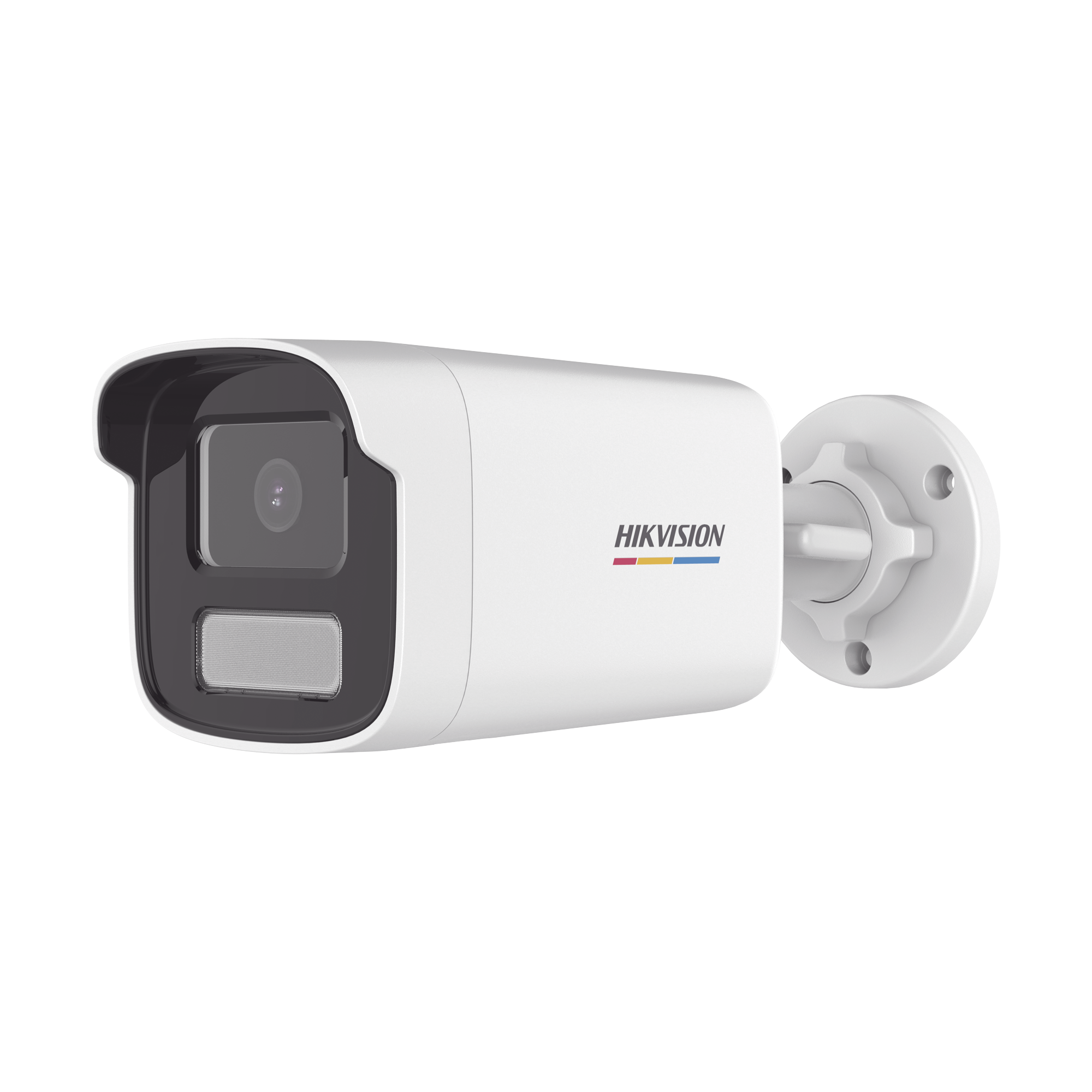 Bala IP 4 Megapixel / ACUSENSE Lite (Detección de Movimiento en Humanos y Vehículos) / Lente 4 mm / Imagen a Color 24/7 / Luz Blanca 50 mts / Exterior IP67 / WDR 120 dB / PoE / Onvif