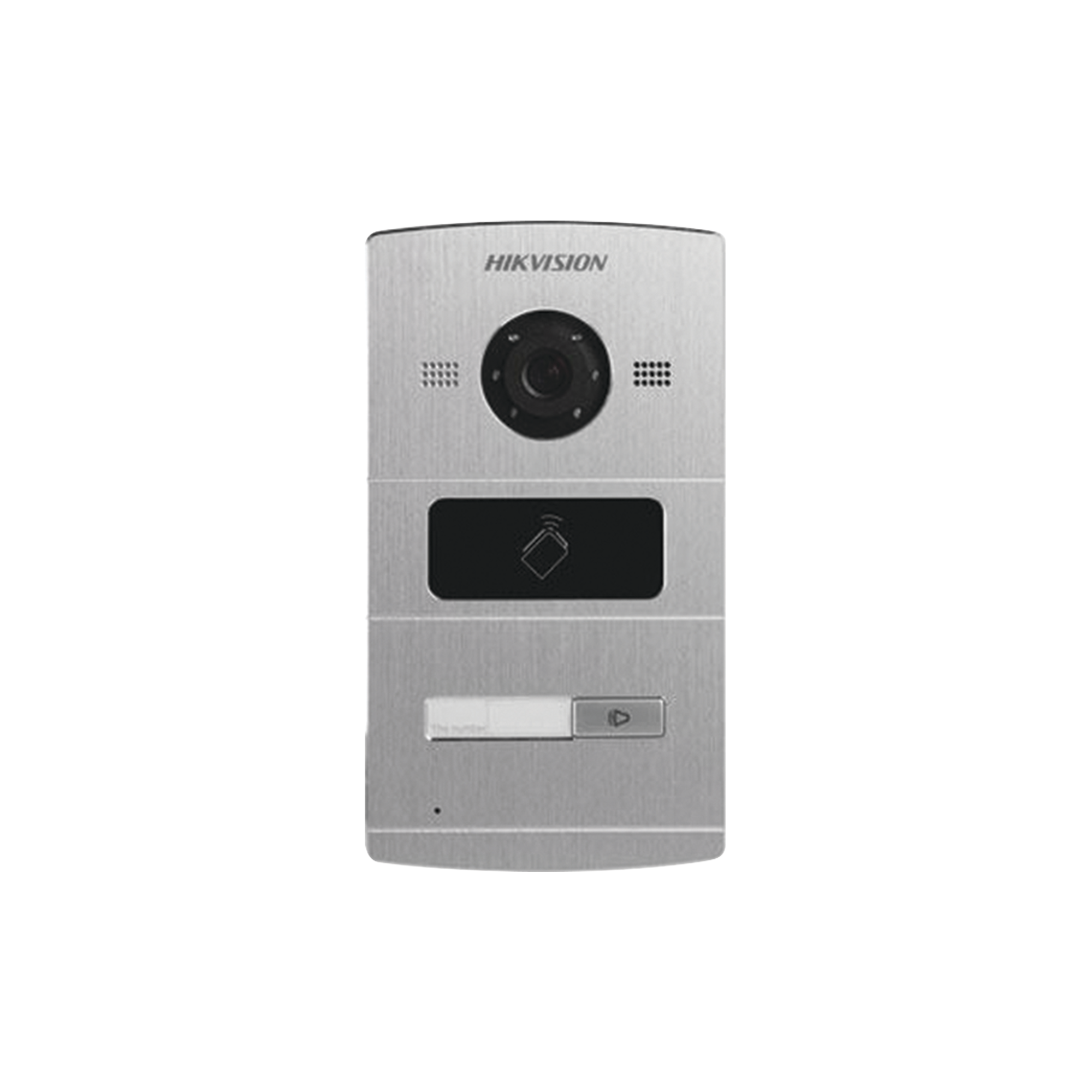 Frente de Calle IP 1.3 Megapixel / Lector de Tarjetas MIFARE para Función de Acceso / Compatible con Videoportero IP HIKVISION