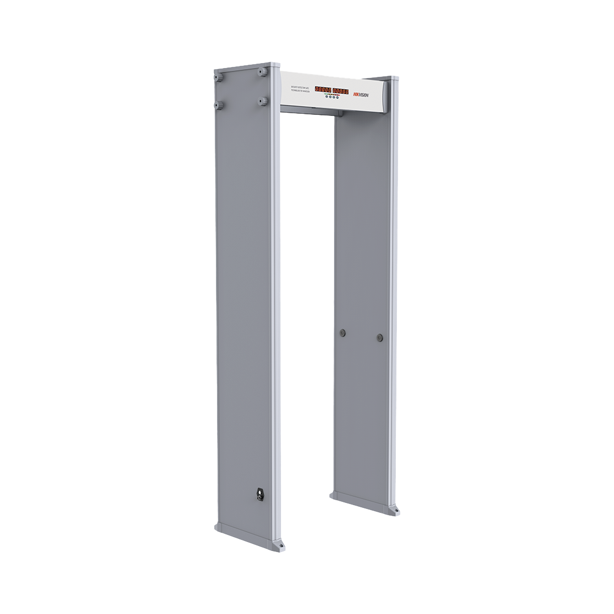 Arco Detector de Metales de 6 Zonas / Precisión de una Moneda 25 mm / 255 Niveles Sensibilidad / Pantalla LED