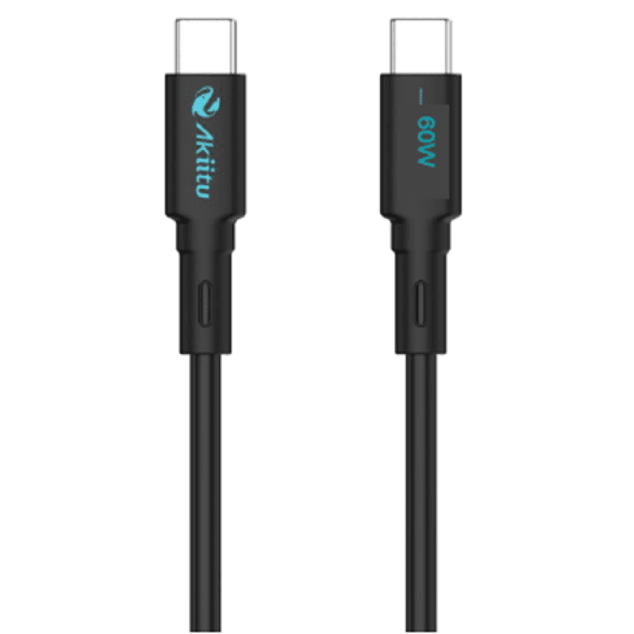Cable de Carga USB-C a C  / Magnético  / Fast-Charging / Potencia 60W / Velocidad Transferencia 480 Mbps / Material Silicona No Tóxica /  Conector Aluminio Anodizado