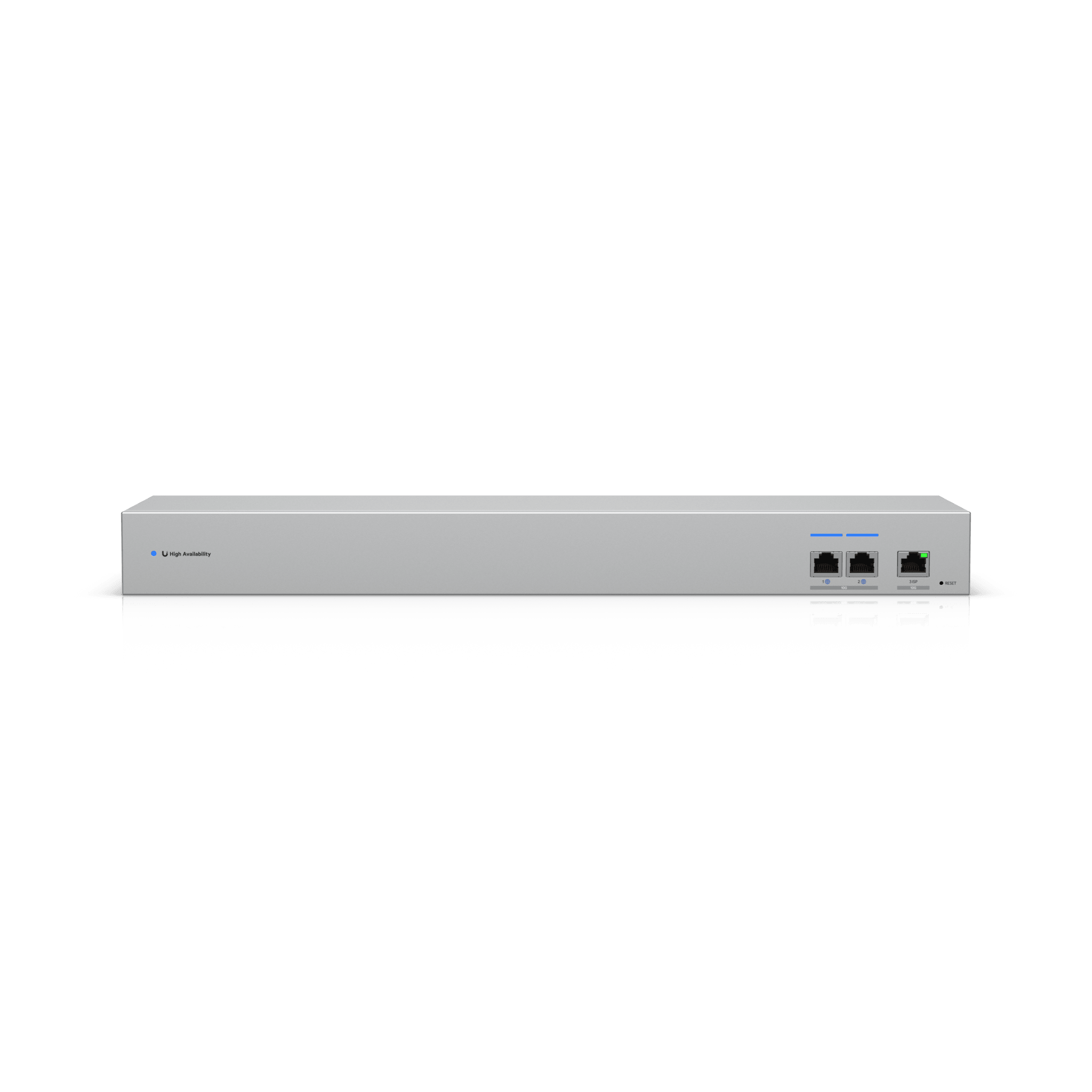 UniFi USW-WAN – Switch WAN Capa 2 con 3 Puertos RJ45 10 GbE y 1 Puerto RJ45 GbE y Alimentación CA Redundante para Alta Disponibilidad con UniFi Gateways en Modo Shadow (Rack 1U)
