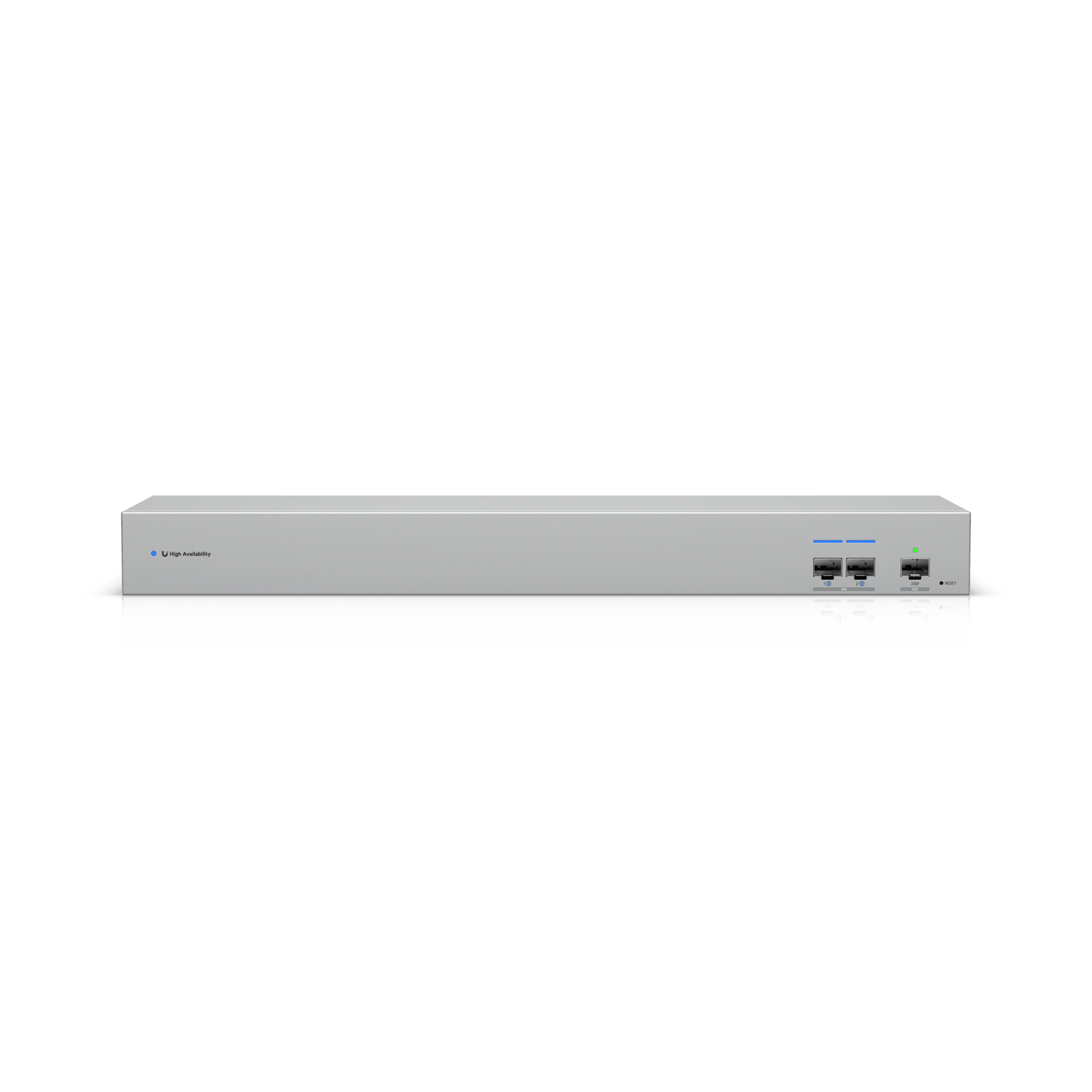 UniFi USW-WAN – Switch WAN Capa 2 con Uplinks SFP+ 10G, Puerto RJ45 GbE y Alimentación CA Redundante para Alta Disponibilidad con UniFi Gateways en Modo Shadow (Rack 1U)