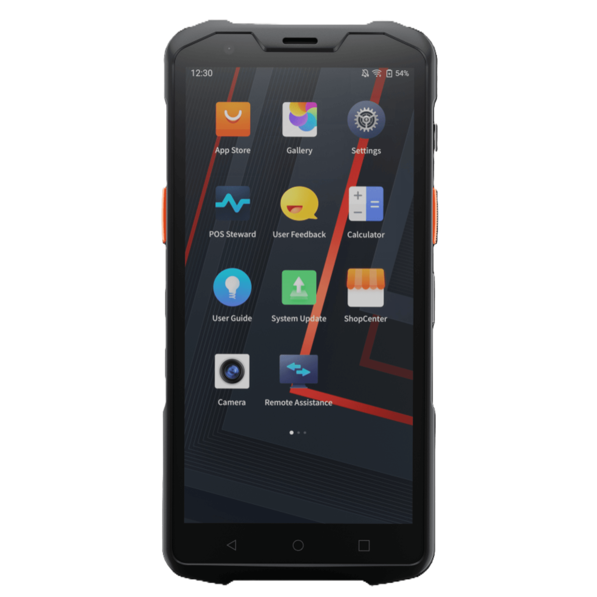 Handheld / Escaner de mano / protección IP68 / lector codigos 1D, 2d, QR / compatible con tarjetas mifare, NFC