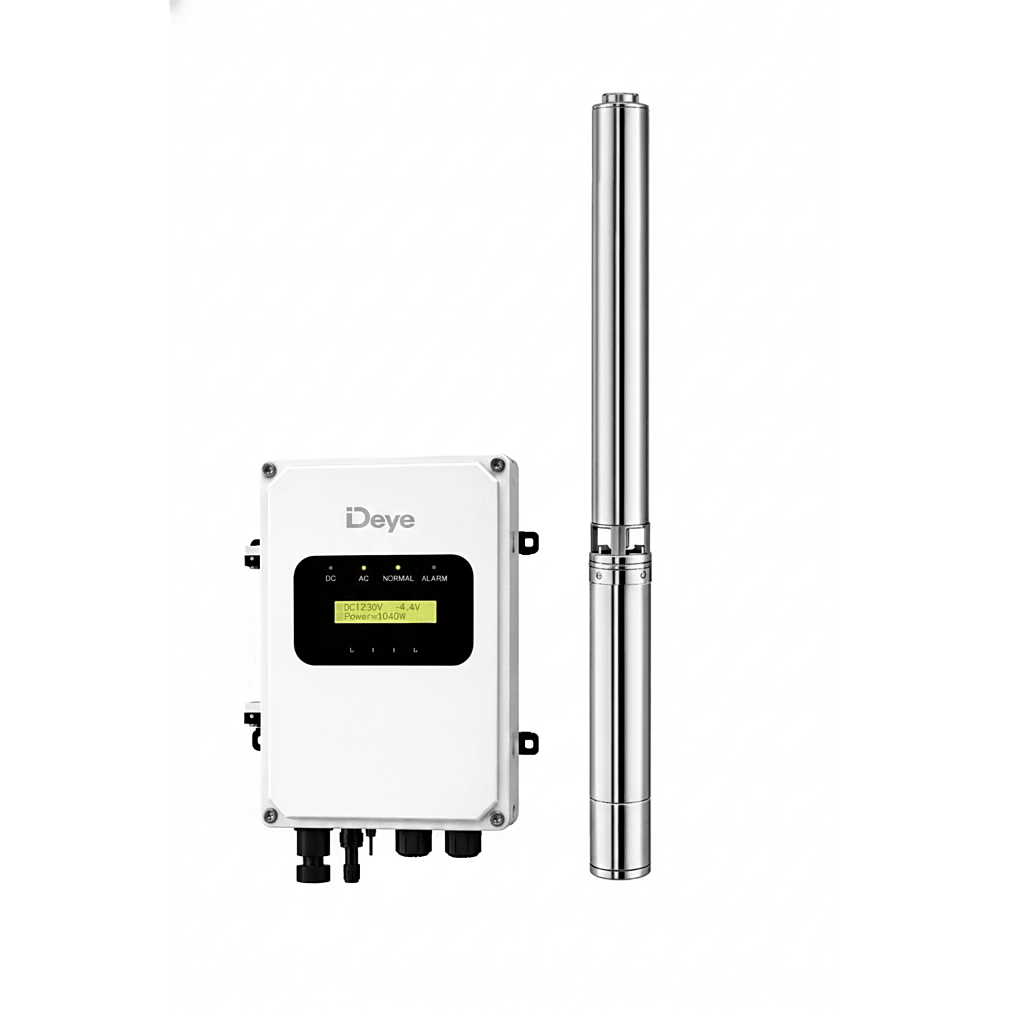 Bomba Solar Sumergible 1500W / Controlador Solar 60-220Vcd