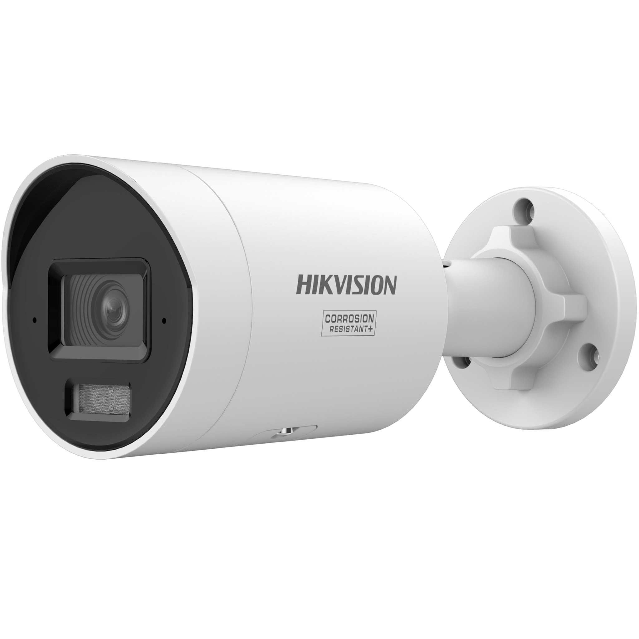 [Dual Light + 2 Micrófonos Integrados] Bala IP 8 Megapixel (4K) / Lente 2.8 mm / 40 mts Luz Blanca + 40 mts IR / ACUSENSE / Exterior IP67 / WDR 120 dB / PoE  / Micro SD / Metal / ACUSEARCH