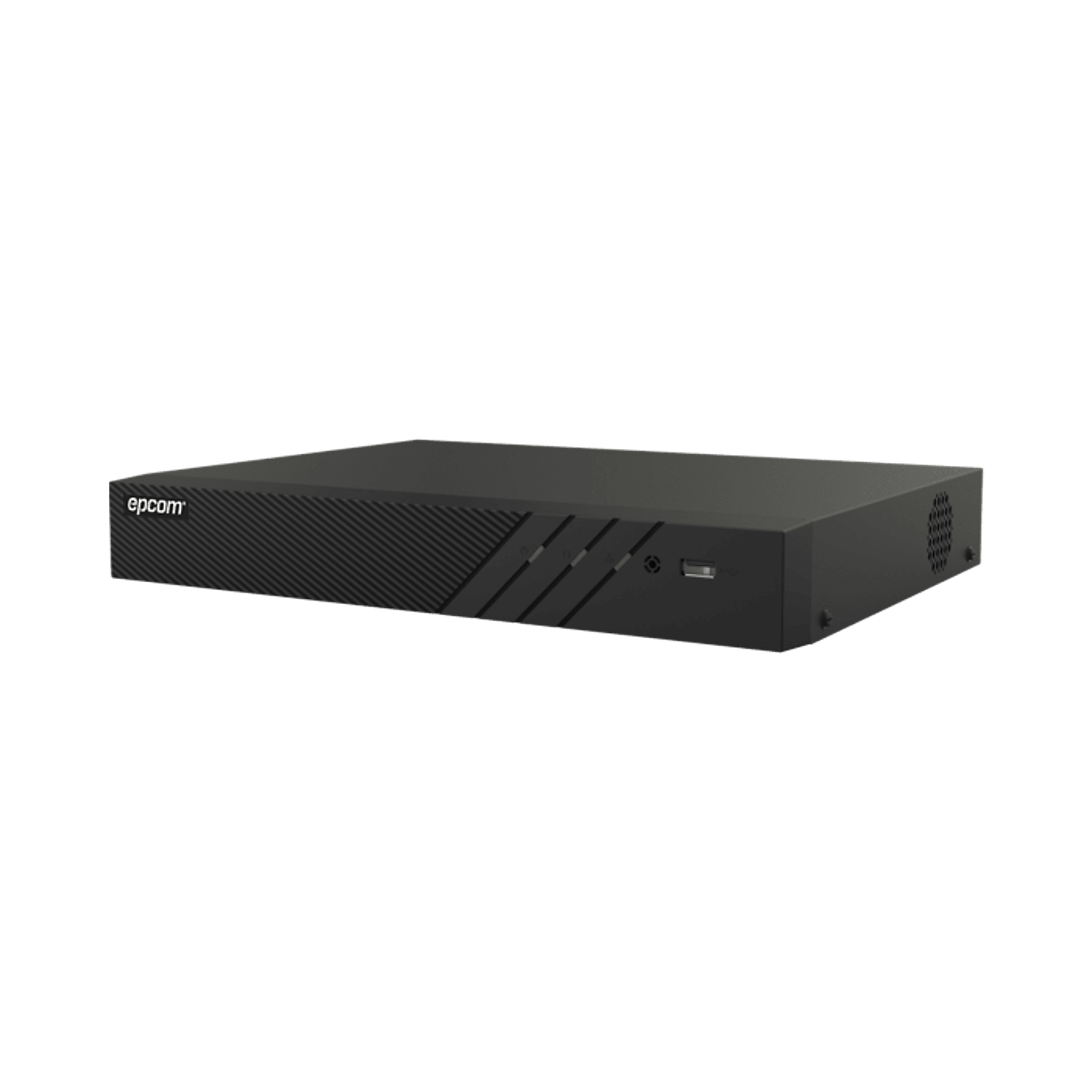 DVR 4 Canales 4K TURBOHD + 4 Canales IP / 8 Megapixel (4K) / Audio Bidireccional por Coaxitron / ACUSENSE / 1 Bahía de Disco Duro / Salida de Video en Full HD / H.265+