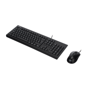 KIt de Teclado y Mouse Cableado / Diseño Elegante y Silencioso (No Requiere Drivers)