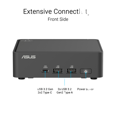 Mini PC NUC Barebone / Core i5 -210H / WiFi 7 y 2.5 GbE / Bluetooth / incluye Memoria RAM, SSD y S.O. / Incluye Fuente - Image 3