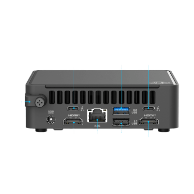 Mini PC NUC Barebone / Core i5 -210H / WiFi 7 y 2.5 GbE / Bluetooth / incluye Memoria RAM, SSD y S.O. / Incluye Fuente - Image 4