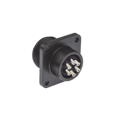 Conector Hembra Circular de 6 Terminales para uso Rudo, Amphenol - Image 2