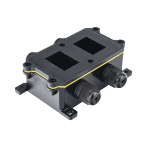 Caja de Plástico ABS/PA66 para Interruptores AccessPRO /  Compatible con los Interruptores APB-0 Series / IP65 / 4 Puertos de Conexión
