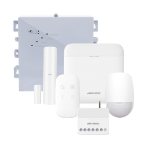 (AX PRO + YONUSA) KIT de Alarma AX PRO / Incluye: 1 Hub con bateria de respaldo / 1 Energizador 2500Mts Lineales / 1 Relevador 0 a 36 Vcc (Max. 5 A) con Entrada de Alarma 27/7 / 1 Keyfob / 1 PIR Interior / 1 Magnético