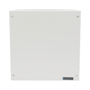 Gabinete Metálico de Resguardo para DVR compatible con HiLook TURBO DVR-104G-M1/T + PS-12-DC-4C