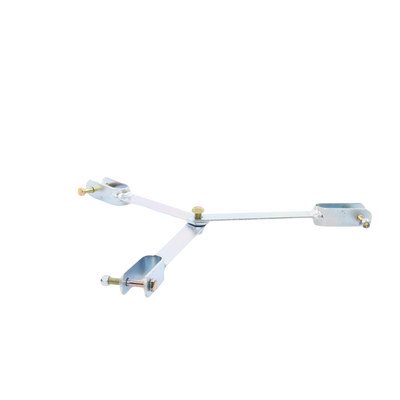 Brida para sujeción de retenida compatible con tramos STZ30, Galvanizado Electrolítico. - Image 5