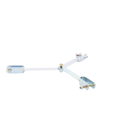 Brida para sujeción de retenida compatible con tramos STZ30, Galvanizado Electrolítico. - Image 6