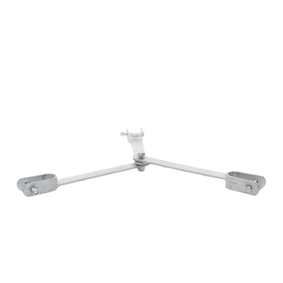 Brida para sujeción de retenida compatible con tramos STZ45G, Galvanizado por Inmersión en Caliente. - Image 3