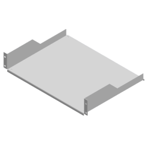 Charola para Rack / 19 Pulgadas / 34 cm (13.4 in) de Profundidad / 2UR / Acero Rolado en Frío / Soporte 15 Kg / Acabado Gris Mate