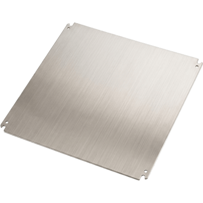 Gabinete de Acero Inoxidable 304L ASR IP66 300x200x150 mm (11.8 x 7.9 x 5.9 in) / 2 Cerraduras / Montaje Placa 2 mm - Image 4
