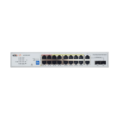 Switch PoE / Administración en la nube / Con 16 puertos 10/100 Mbps PoE af/at/bt / 2 Puertos SFP Uplink 10/100/1000 MBPS / Presupuesto 250 W / PoE hasta 250 metros / Soporta protocolo ONVIF - Image 5