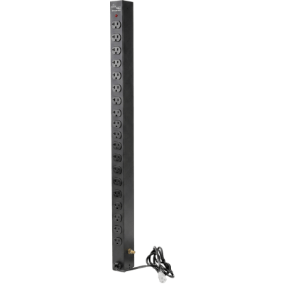 PDU Vertical para Rack con 18 Tomas NEMA 5-15R, 15A, 1.22 m (48 in) de Altura, Acero Color Negro - Image 4